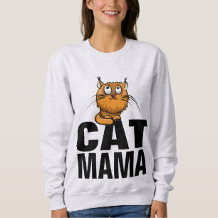 CAT MOM MAMA ginger T-SHIRTS