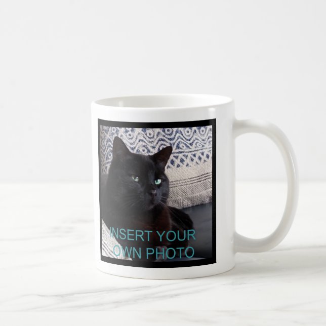 Cat Mom Mum Photo Mug (Right)