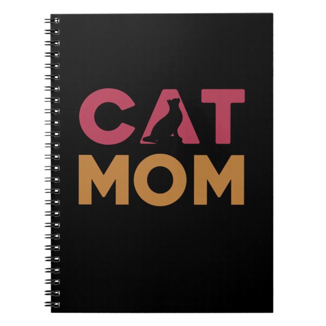 Cat Mom Notebook (Front)