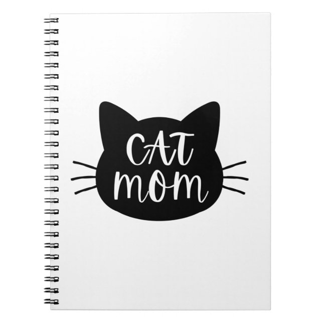 Cat Mom Notebook (Front)