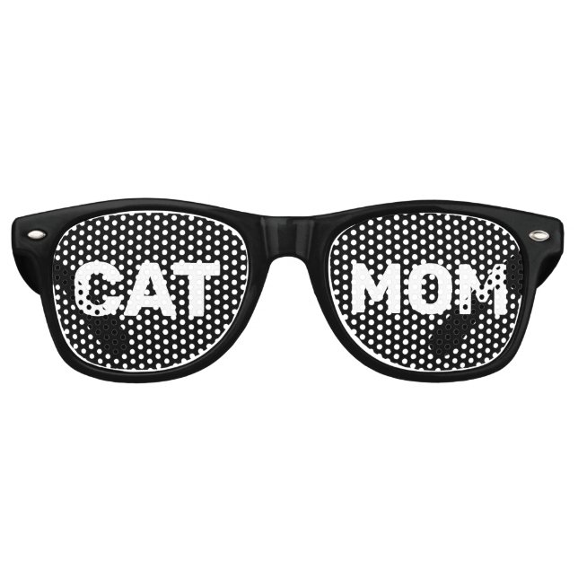 CAT MOM NOVELTY SUNGLASSES SHADES (Front)