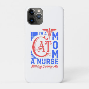 Cat Mom Nurse – Funny Gift for Nurses & Cat Lovers iPhone 11 Pro Case