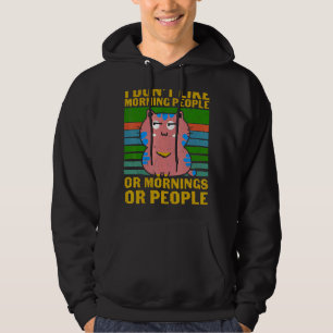 Cat Mom Rescued Animals Animal Rescue Save Cat 12 Hoodie