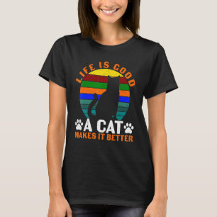 Cat Mom Rescued Animals Animal Rescue Save Cat  15 T-Shirt