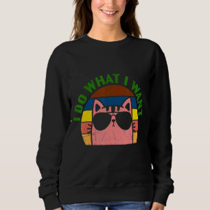 Cat Mom Rescued Animals Animal Rescue Save Cat 17 Sweatshirt
