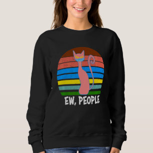 Cat Mom Rescued Animals Animal Rescue Save Cat 2 Sweatshirt