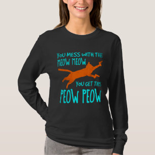 Cat Mom Rescued Animals Animal Rescue Save Cat 5 T-Shirt