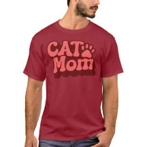 Cat Mom Shirt For Mother's Day