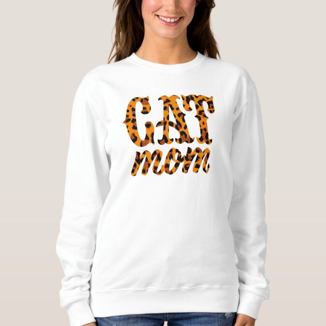 Cat Mom Sweatshirt (Front)