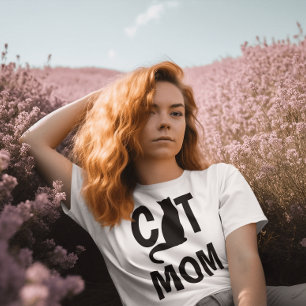 CAT MOM t-shirts t-shirt