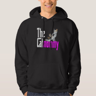 Cat Mom The Catmother Crazy Cat Mother Kitty Mommy Hoodie