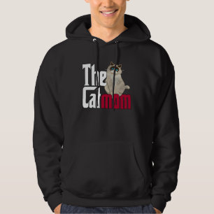 Cat Mom The Catmother Crazy Cat Mother Kitty Mommy Hoodie