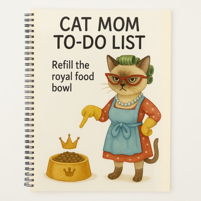 Cat Mom to do list  (Devant)