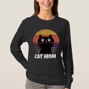 CAT MOM VINTAGE RETRO EIGHTIES 80s T-Shirts 
