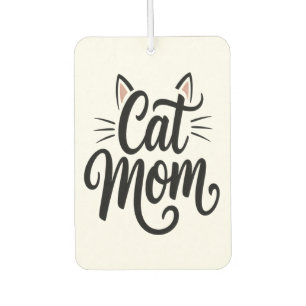Cat Mom Whiskers and Ears Air Freshener