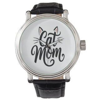Cat Mom Whiskers and Ears Watch