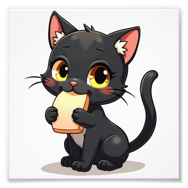 Cat momy  photo print (Front)