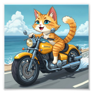 Cat momy  photo print