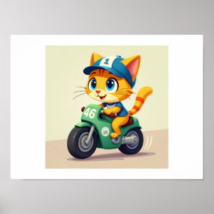 Cat momy poster