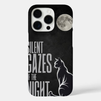 Cat & Moon Aesthetic iPhone Case” iPhone 16 Pro Case