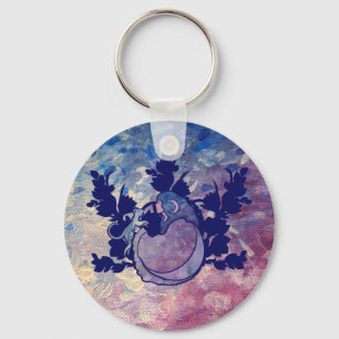 Cat Moon Goddess  Keychain