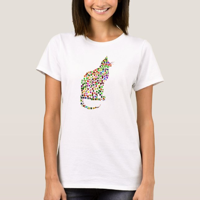 Cat Mosaic T-Shirt (Front)