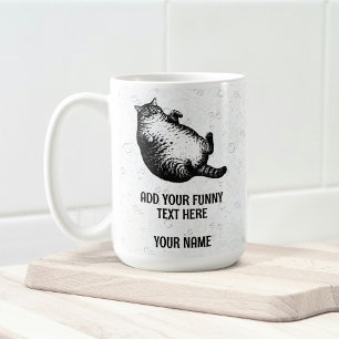 Cat Mother I Am But Skin and Bones For Cat Lover Coffee Mug