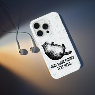 Cat Mother I Am But Skin and Bones For Cat Lover iPhone 15 Pro Case