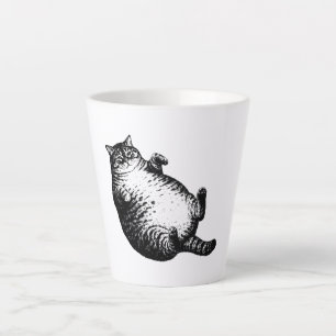 Cat Mother I Am But Skin and Bones For Cat Lover Latte Mug