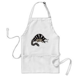 Cat Mother Protects Her Cute Kitty Kid Standard Apron