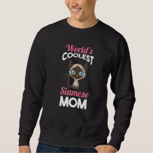 Cat Mother Siamese Mom Sweatshirt