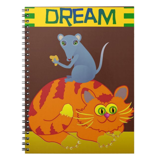 Cat & Mouse Notebook (Front)