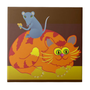 Cat & Mouse Tile