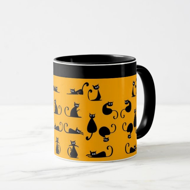 cat mug (Front Right)