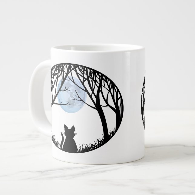 Cat Mug Café Coupe de chats gras Coupes de chats M (Devant gauche)