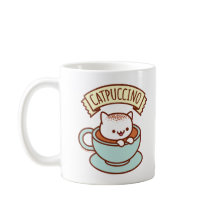 Cat Mug - "CATPUCCINO"