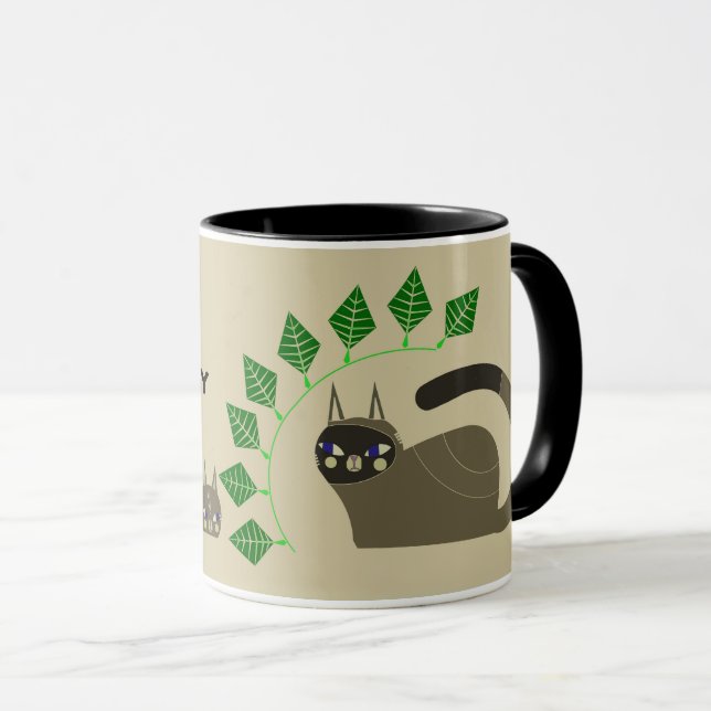 CAT MUG FOR BIRTHDAY (Front Right)