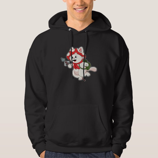 Cat Mushroom Hoodie (Front)