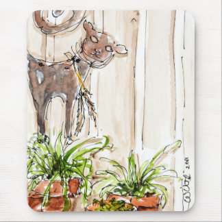 Cat-n-Mouse Humour Mouse Pad