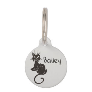 Cat Name Custom ID lot Pet Tag