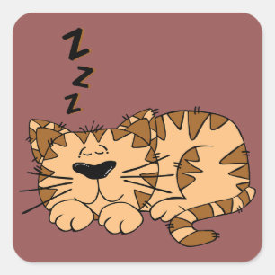 Cat Nap Kitty Sticker