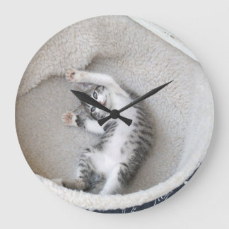 Cat Nap Mur Horloge