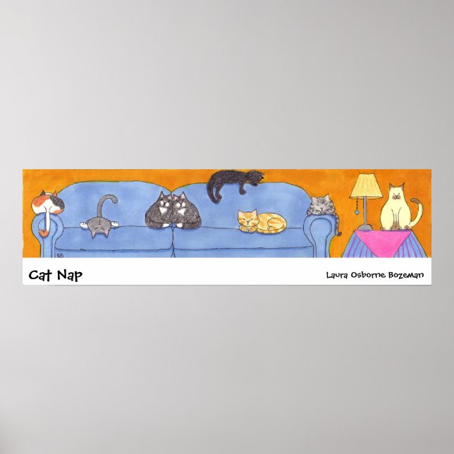 Cat Nap Poster (Front)