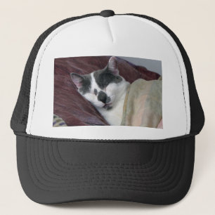 Cat Napping Trucker Hat
