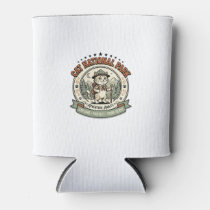 Cat National Park Cat National Park Poster Cat Vin Can Cooler