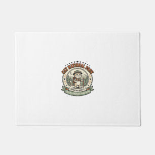 Cat National Park Cat National Park Poster Cat Vin Doormat