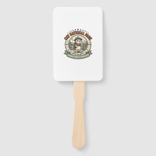 Cat National Park Cat National Park Poster Cat Vin Hand Fan