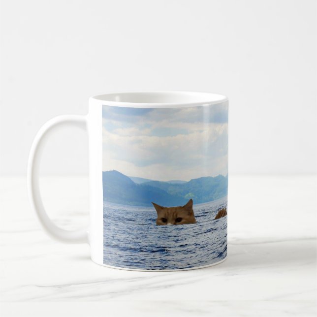 Cat Ness Monster Coffee Mug (Left)