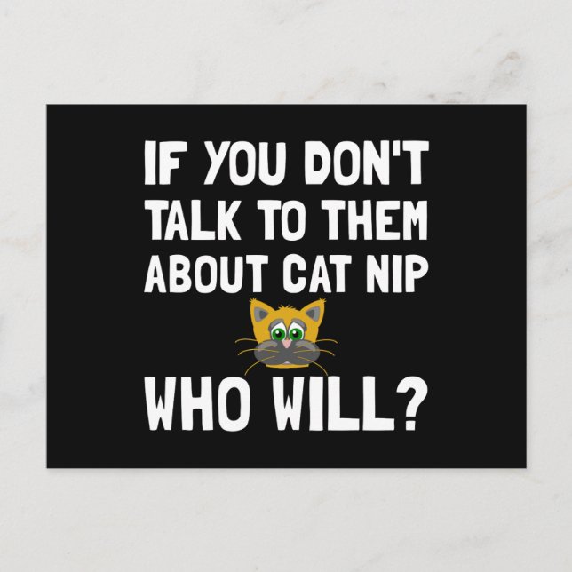 Cat Nip Postcard (Front)