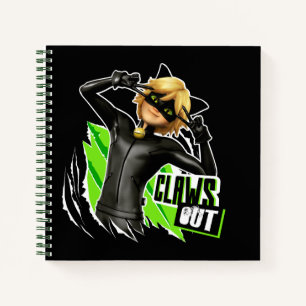 Cat Noir Claws Out Graphic Notebook